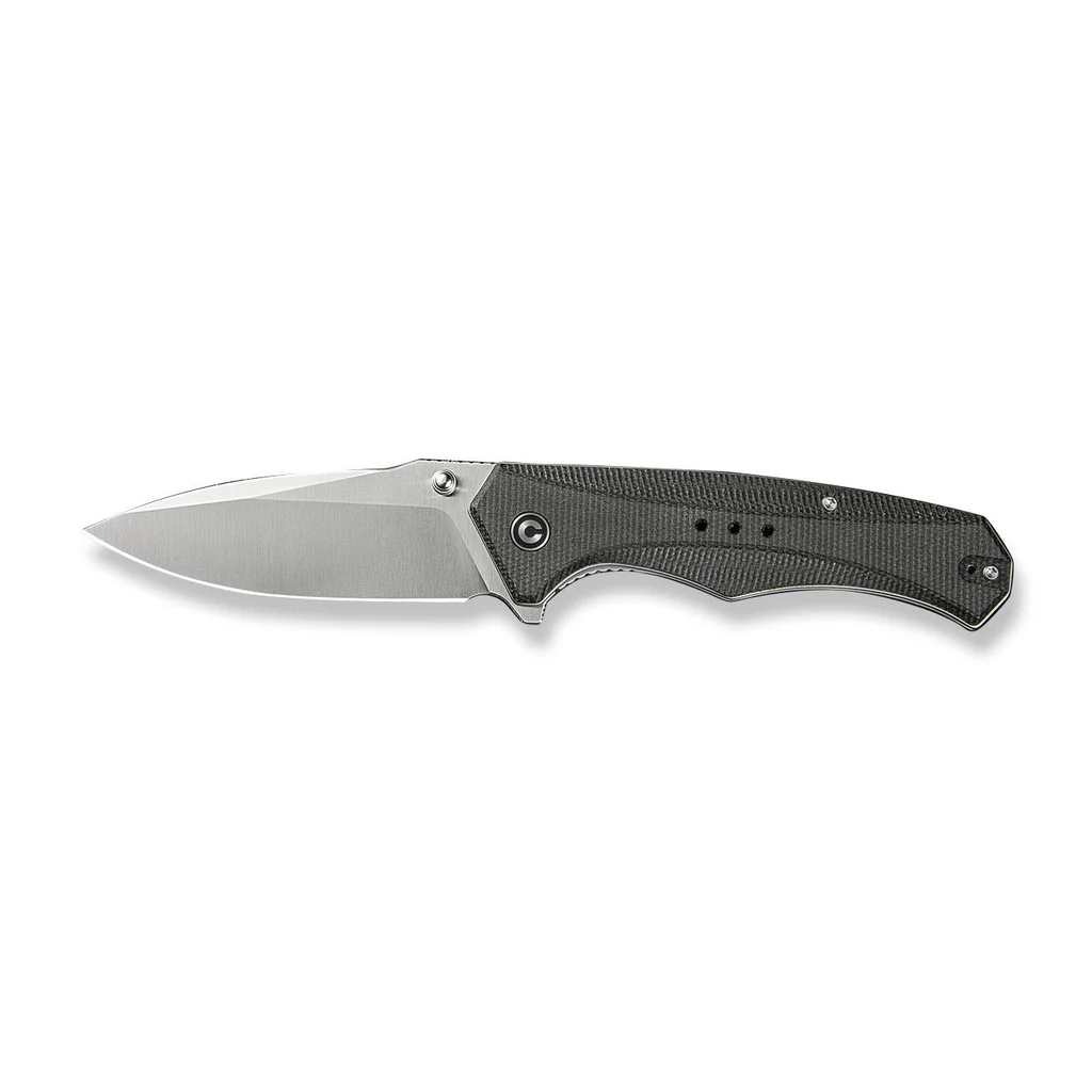 CIVIVI Photonix Pocket Knife, Folding Knife with 3.7" 14C28N Blade Micarta Handle with Pocket Clip for Men Women, Camping Hiking Fishing Knife C23081B-3, Dark Green