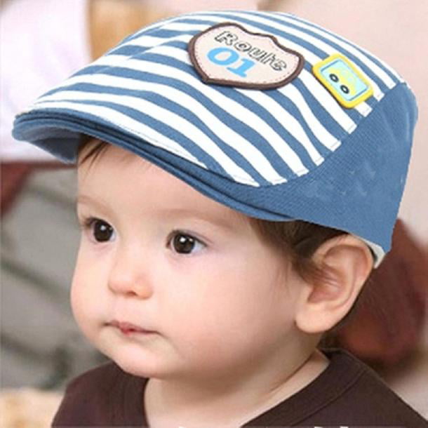 Baby Boys Girls Baseball Beret Straw Hat Kids Cap Children Hat Peaked Sun Hats 