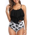 thumbnail image 1 of Bikini con volantes Cintura alta Traje de ba?o Damas Talla M LingWen 8390606982841, 1 of 1
