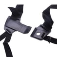 thumbnail image 3 of KAKOWELY Pressure Protection Trimmer Harness Strap Double Shoulder Strap Nylon Weight Distribution Black 1Pcs, 3 of 5