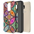 thumbnail image 2 of Samsung Galaxy J7 V 2nd Gen/J7 Refine/J7 Top/J7 Star/J7 Aura/7 Crown/J7 2018 / J7 Eon / J7 Aero Case, Rosebono Fashion Hybrid Graphic Colorful Armor Case for SM-J737 (Colorful Mandala), 2 of 5