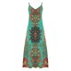 thumbnail image 5 of TaTaai Women Fashion Print Round Neck Sleeveless Long Dress Ankle Length Casual Comfortable Soft Breathable Daily Party Outfits Gift, 5 of 5
