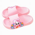 thumbnail image 5 of HCNTES Kids Boys Girls Water-Resistant Slides Soft Non-Slip Slippers for Spring Summer Beach Pool Bathroom Homewear(Z01-Red,1), 5 of 5