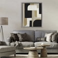 thumbnail image 3 of Stupell Industries Mid-Century Minimalist Geometrics in Neutrals Gray Floating Frame Canvas Art, 25 x 31, by Kippi Leonard, 3 of 8
