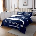 thumbnail image 3 of Erosebridal Cartoon Mountains Quilt Sets for King Size Bed, Camping Bed Set, Rustic Decor 3-Piece, 3 of 5