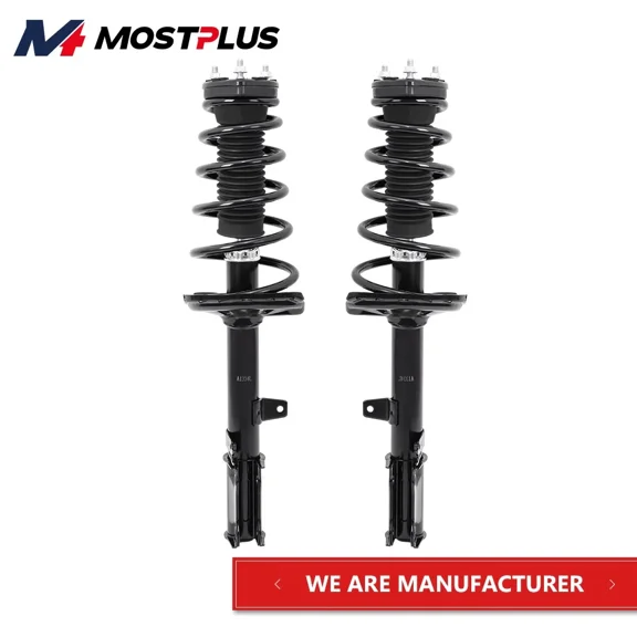 MOSTPLUS Set(2) Rear Struts Shocks Absorber for 2008-13 Toyota Highlander 13-15 Venza FWD