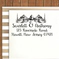 thumbnail image 4 of Printtoo Personalized Mountain & Pine Tree Monogram Address Invitation Self-Inking Rubber Stamp, 4 of 6