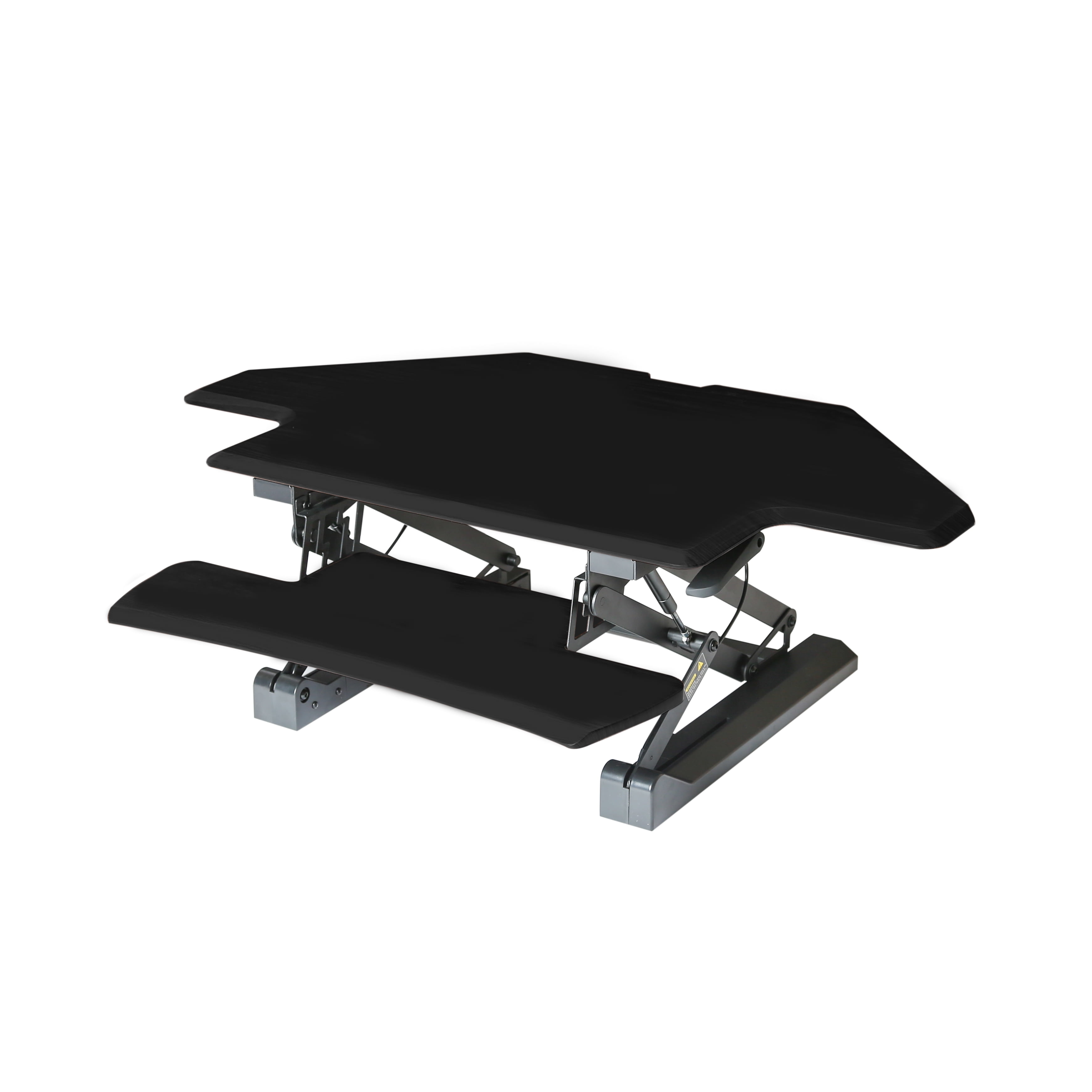 Seville Classics AIRLIFT Gas Spring Corner Standing Desk Converter