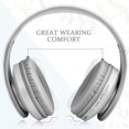 thumbnail image 3 of Auriculares inalámbricos TUINYO Over Ear Bluetooth con micrófono - Gris, 3 of 6