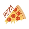 thumbnail image 2 of CafePress - Pizza Slice -  Round Wood Ornament 4", 2 of 2