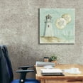 thumbnail image 3 of Epic Graffiti 'Beach House I' by Lisa Audit, Canvas Wall Art, 26"x26", 3 of 8