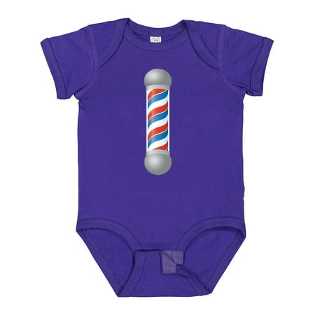

Inktastic Barber Barberpole Gift Baby Boy or Baby Girl Bodysuit