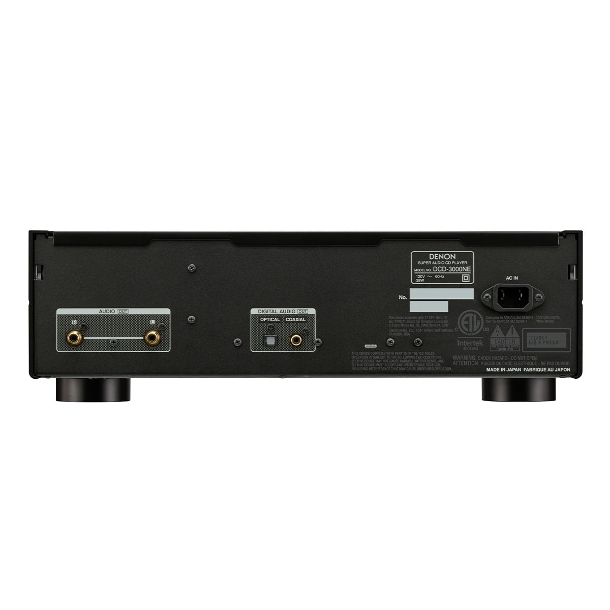 Denon DCD-3000NE SACD CD Player (Black)