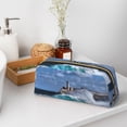 thumbnail image 7 of Uemuo Lighthouse in Havana Printed Leather Pencil Case, Pencil Pouch, Portable Pencil Bag, Pen Case for& Office, 7 of 7