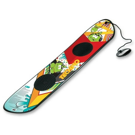 Techno Beginner's Snowboard with Rope Handle (Best Beginner Snowboard Setup)