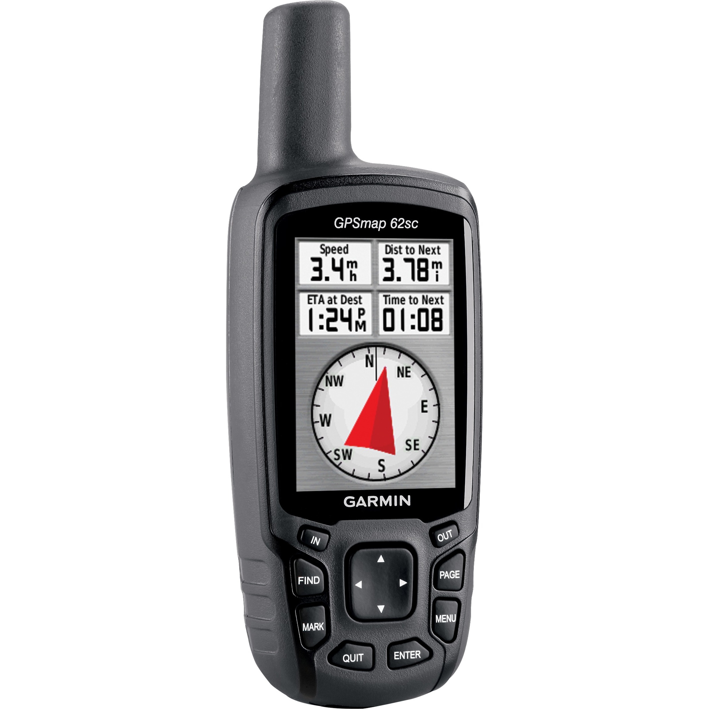 Garmin GPSMAP 62sc Handheld GPS Navigator, Used - Walmart.com