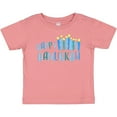 thumbnail image 3 of Inktastic Happy Hanukkah with candles Boys or Girls Baby T-Shirt, 3 of 5