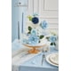 thumbnail image 3 of Flores Artificiales Serwalin Rosas Azules de Seda x16, 3 of 7
