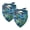 Multi-colored 4, variant on PhooArto Koi Fish Lotus Art Painting Dog Bandanas, 2 Pack Soft Washable Pet Scarf Triangle for Large Dogs Puppies and Cats