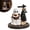 #01-Christmas Ghost, variant on Cozy Ghost Story Lantern Figurine, Mini Bookshelf Lamp with Warm Glow for Desk, Shelf & Halloween Decor