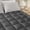 Gray, variant on Vccoem Cooling Mattress Topper Twin White, Extra Thick Quilted Mattress Pad, Deep Pocket Fit, Breathable Plush Bed Topper, Hypoallergenic