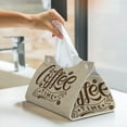thumbnail image 6 of Cauagu Coffee Time (2) for Large Tissue Box Cover Rectangular–Plus Size Rectangle Tissue Box Holder Long Tissue Holder for Bathroom/Car/Office Decor 7.9X4.9X4.9'', 6 of 7