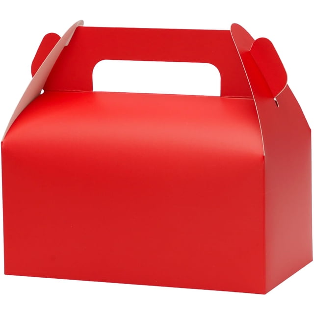 Cajas para regalos para fiestas UnicoPak Red Gable, 30 unidades