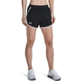 thumbnail image 2 of Pantalones cortos para correr Under Armour Fly by 2.0 para mujer, negros, 3XL, 2 of 5