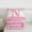 Pink N, variant on Feelyou Princess Monogrammed B Twin Comforter Sets, Kids Bow Letter Bedding Set, 2pcs