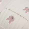 thumbnail image 2 of Sac de rangement multifonctionnel pour poussette de bébé, sac à main réutilisable avec broderie et fermeture éclair, sac à langer, sac lapin, 2 of 4