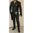 thumbnail image 2 of Mens Mad Max Rockatansky Black Mel Gibson Australian Motorcycle Leather Jacket, 2 of 8