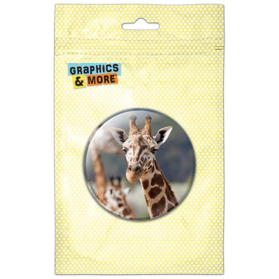 Giraffes Safari Pinback Button Pin Badge