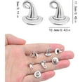 thumbnail image 3 of 60pcs Antique Silver Witch Hat Pendant Charms Alloy Halloween Hat Wizard Cap Dangle Pendants Jewelry Making Findings for DIY Bracelet Necklace Earrings Crafts Decoration, 3 of 7