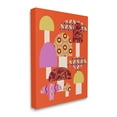 thumbnail image 4 of Stupell Industries Retro Patterned Mushrooms Botanical & Floral Painting Gallery Wrapped Canvas Art Print Wall Art, 16 x 20, 4 of 8