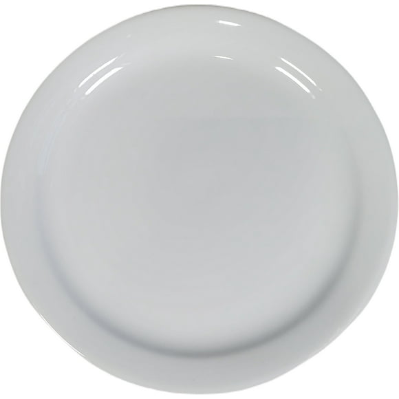 Pro-Kitchen - 9 inches Narrow Rim Ceramic Plate - Pack of 36 - Durable and Stylish for Commercial Use (36ct)