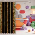 thumbnail image 3 of Erosebridal Classic Leopard Shower Curtain 72Wx84L,Brown Cheetah Print Bathroom Shower Curtain, 3 of 5