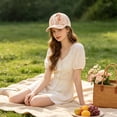 thumbnail image 6 of 2026 Marine Life Printed Baseball Cap, Ocean Creatures Embroidery Cap, Garden Morning Baseball Cap,Adjustable Lightweight Casual Soft Cotton Sun Hat for Women(Seahorse), 6 of 7