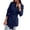 Navy, variant on Vedolay Coat for Women Suit Jackets for Women Casual Long Sleeve Open Front Lapel Collar Blazer Jacket,Red L
