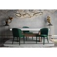thumbnail image 2 of TOV Furniture Metropolitan 19.5" Transitional Velvet Dining Chair in Green, 2 of 6