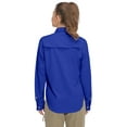 thumbnail image 3 of Little Donkey Andy Women's Stretch Quick Dry Water Resistant Outdoor Shirts UPF50+ for Hiking, Travel, Camping Blue Size XS, 3 of 7