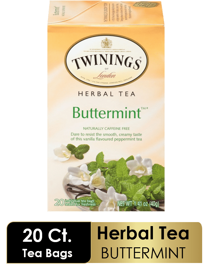 Twinings of London Buttermint Herbal Tea , 20 Ct. , 1.41 oz