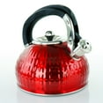 thumbnail image 4 of MegaChef 3 Liter Stovetop Whistling Kettle in Red, 4 of 6