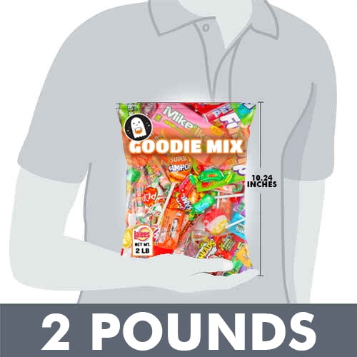 Assorted Candy Party Mix, 2 lb Bulk Bag - Candy Bulk - Fun Size Skittles, Top Box Pop Taffy Pops, Fun Dip, and Much More!