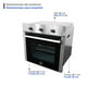 thumbnail image 3 of Horno Eléctrico empotrable SUPRA 60cm Acero Inoxidable Horno eléctrico empotrable, 3 of 7