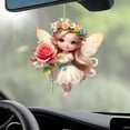 thumbnail image 1 of Fiudx Colgante de Acrílico para Coche, Diseño Premium y Duradero, Decoración Navideña Multicolor, Adorno Versátil para Espejo Retrovisor, Ambiente Navideño, Regalo Perfecto, Tamaño 7,5 X 7,5 Cm, 1 of 6