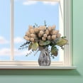 thumbnail image 6 of Valentine's Day Artificial Banksia Flower Bouquet - Home Decoration Ornaments, Faux Banksia Arrangement Table Centerpiece and Wedding Floral Display, 6 of 6