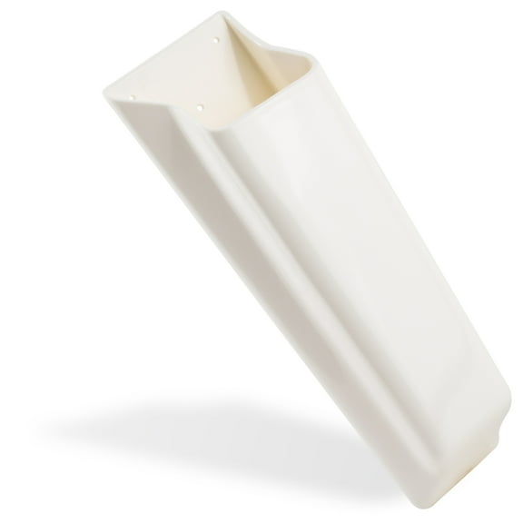 Five Oceans Winch Handle Holder, UV-Stabilized and Non-Corrosion White PVC, Self-Draining System, 11-1/2" Long - FO570