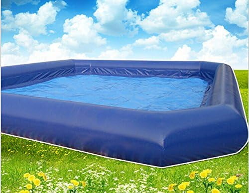 EQCOTWEA Family Inflatable Swimming Pool Lounge Pool with One 110V Blower for Water Walking Ball Outdoor Garden Backyard 23x23x1.8ft