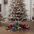 thumbnail image 4 of Sikiie Colorful Lizards Christmas Tree Skirt, Christmas Tree Decorations, Christmas Decor, Tree Mat Decoration(30-48IN)-30", 4 of 6