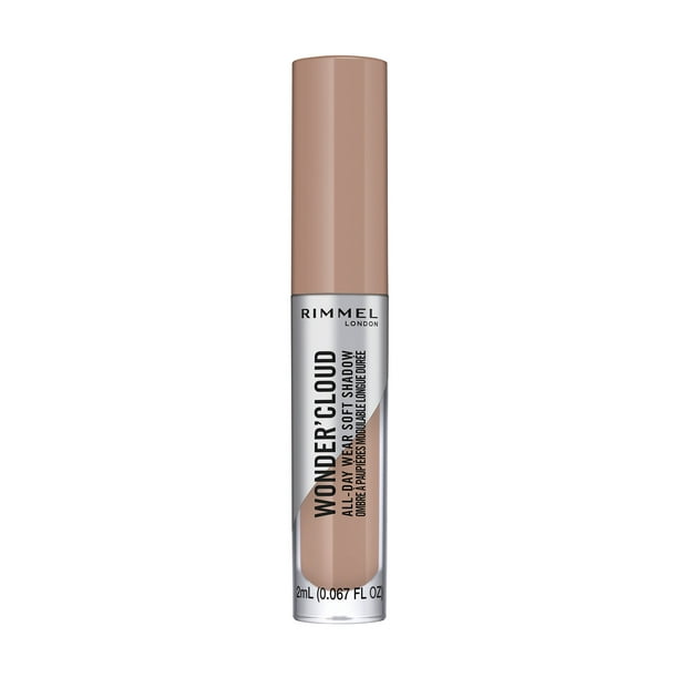 Rimmel Wonder'Cloud Eyeshadow, 002 Foggy Beige, 0.067 oz